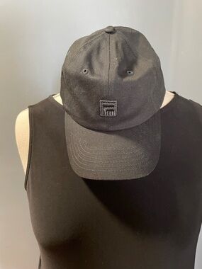 Fila Black Embroidered Logo Baseball Cap